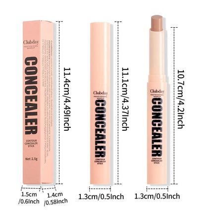 Orange Green Contour Concealer Stick Waterproof Matte Concealer Full Cover Acne Dark Circles Nude Foundation Makeup Corrector