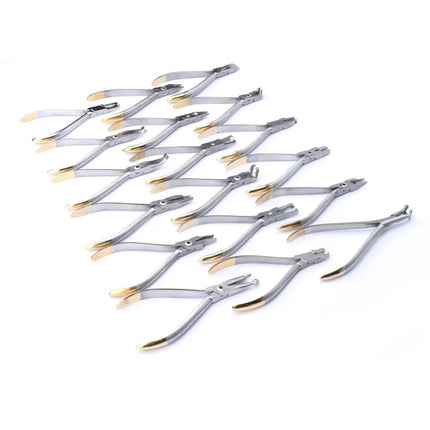 GISTARMED Dental 19Pcs/Set Orthodontic Plier With Bracket Dentistry Lab instrument Equipment Dentist Tools With TC Products