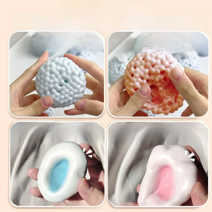 Str Relief Toy Handmade Ball Se Non-toxic Slow Rebound Girls Plaything Hanrt Toy Soft Put Relaxing Game