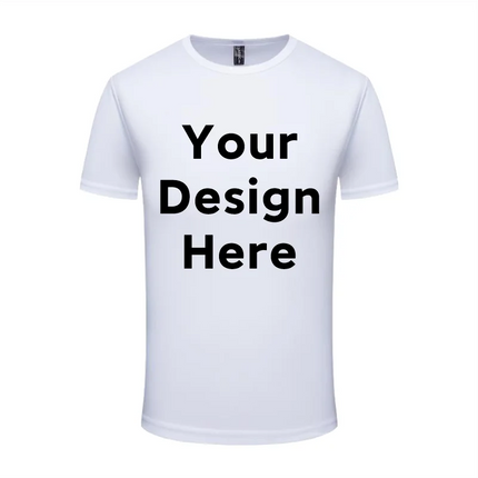 Summer quick-dryingT-shirt Round Neck Solid Color Marathon Team Shirt Sportswear Custom Shirt Embroidery Printing Exclusive LOGO