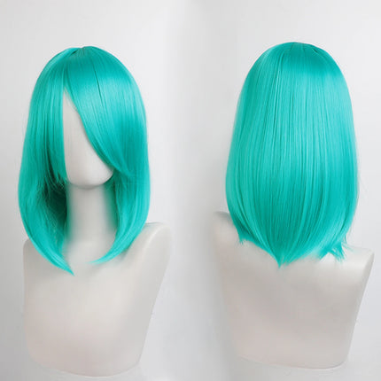 Synthetic Medium Length Cosplay Wig, Adjustable Headband,Multiple colors