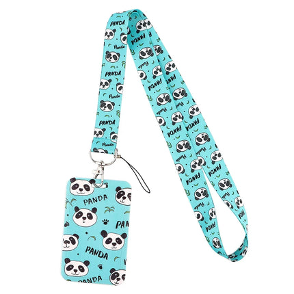 New Sakura Cherry Blossoms Flower lanyard card ID Badge Holder Keychain Pass Gym Mobile Kids Key Holder Key Rings Gift