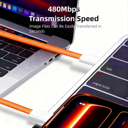 3PCS USB C Cable to USB C 240W Fast Charging Charger Cable Supports Fast Charging For iPhone 17 16 15 Samsung Huawei Xiaomi etc