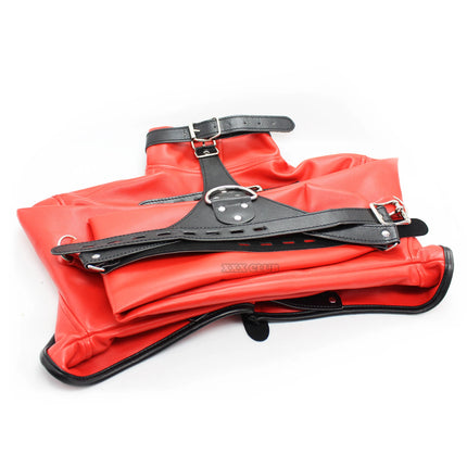 Thierry Adult Sex Game Fetish Straitjacket Bondage Restraint Jacket Long Sleeves Breast Exposed Tops Sex Toys For Women