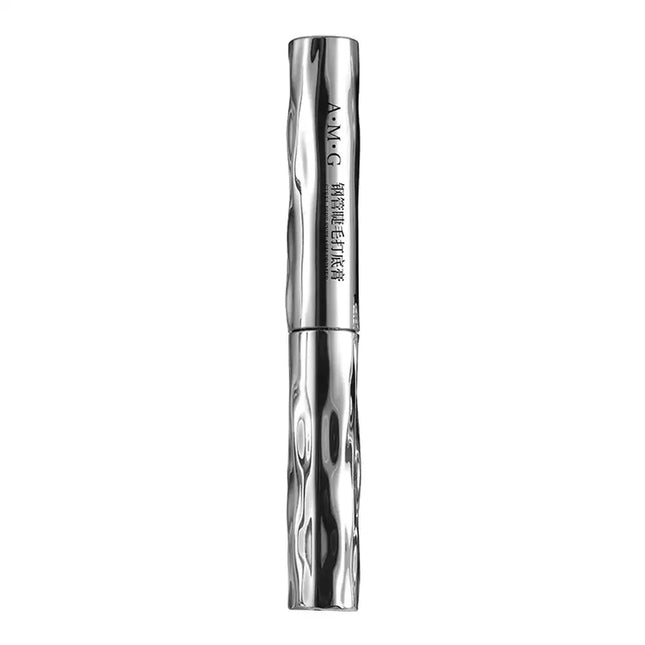 Metal Iron Lashes Mascara Waterproof Silk Fiber Mascara Black Long Curling Eyelash Extensions Non-clumping Eyes Makeup Cosmetics