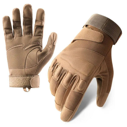Tactical Gloves Touchscreen Anti-Slip Breathable Military Outdoor Work Motorcycle Hiking Riding Full Finger Protective Gloves