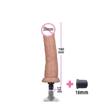 Vibrators False penis for FemaleMassage Gun Head Crystal Adult Massage gun accesorie silicone heads for Fascia gun percussion