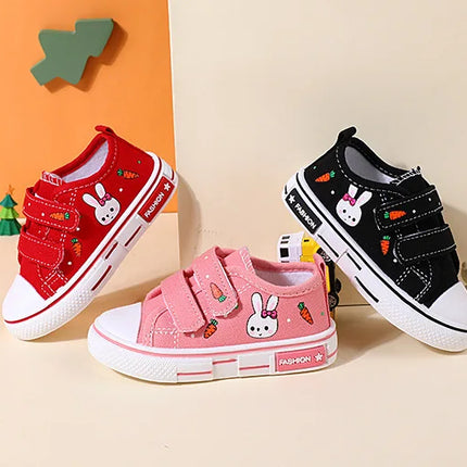 New Fashio Kid Shoe Boy Sneaker Shoe Spring Autumn Children Cartoon Canvas Sports Shoes Boys Girls Baby Board Shoes with Leisure