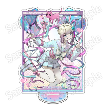 NEEDY GIRL OVERDOSE Needy Streamer Overload Anime Acrylic Stand Figure Keychain Ame-chan Choten-chan KAngel 15cm Model Gift