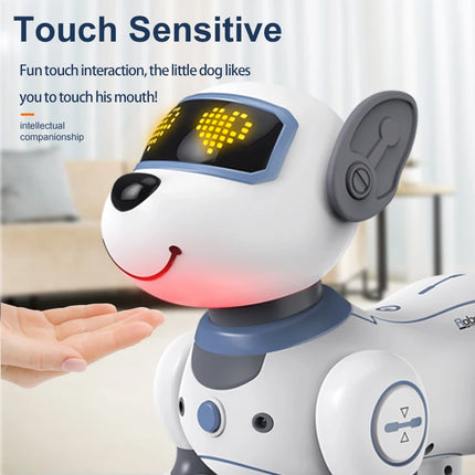 2.4G Wireless Remote Control Intelligent Robot Dog Multi-Function Programmable Stunt Remote Control Dog Electronic Pet Animals