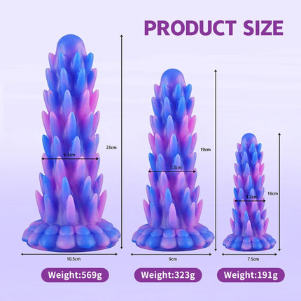 Sex Toys Monster Dildo Fantasy Huge Dildos Silicone Butt Plug Anal Dildo for Women and Men Prostate Massager Sex Toy for Adults