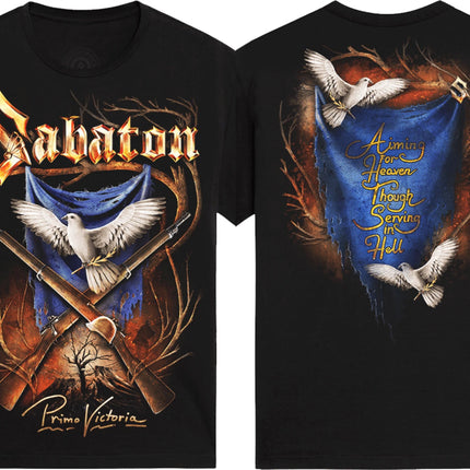 Sabaton Fleet Kriegsmarine Album T-shirt Heavy Metal Rock Band Oversized Y2k T-shirt Women Men Streetwear Harajuku Male Clothing