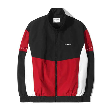 2026 Little Hero Same Coat Jacket Color blocked Windproof Jacket Waterproof Sports Jacket for Men and Women