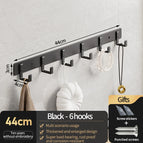 Black 6 hooks