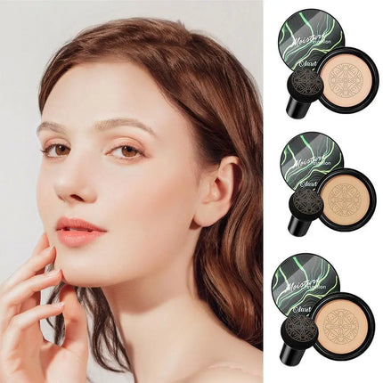 Magic Foundation Mushroom Head Air Cushion CC Cream Face Concealer Moisturizing Waterproof Foundation Base Makeup Cosmetics