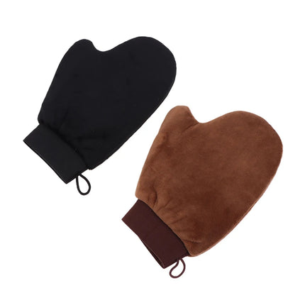 NEW 1Pcs Finger Glove Reusable Body Self Tan Glove Applicator Tanning Gloves Cream Lotion Mousse Body Cleaning Glove Self Tanner
