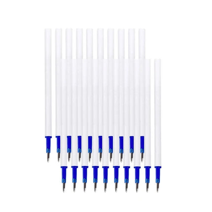 0.5mm Retractable Erasable Gel Pens Set with Refills Black Blue Gel Ink Built-in Eraser Office Supplies Exam Stationery Kit