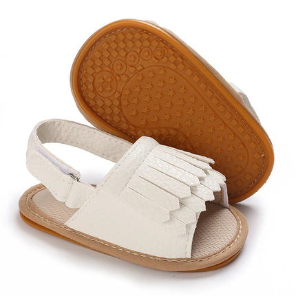 VALEN SINA 0-18 Months Newborn Girl White Baptism Shoes Bow Non-slip Rubber Soft-Sole Flat PU First Walker Mary Janes