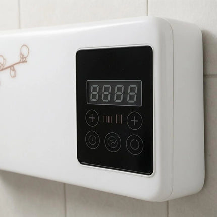 Indoor Cooling and Heating Unit Digital Control Panel Wall-Mounted Air Conditioner Air Conditioner Heater Combo Front Grille