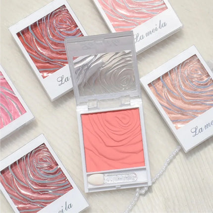 Pink Blush Palette Cream Concealer Foundation Cream Waterproof Long-lasting Facial Rouge Natural Peach Blush Makeup New Product