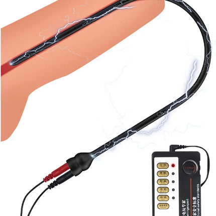 Electric Shock Urethral Dilators Penis Plug Vibrating Insertion Urethral Plug Catheter Sounds Vibrator Sex Toys for Men Adult