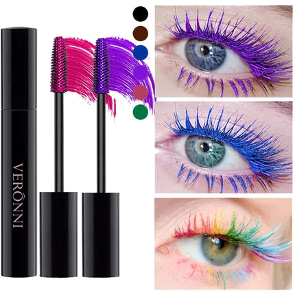 3D Mascara Lengthening Black Lash Eyelash Extension Eye Lashes Brush Beauty Makeup Long-wearing Gold Color Mascara