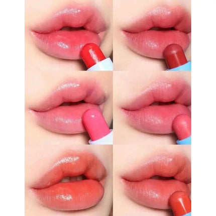 Long-lasting 8 Colors Lip Balm - Matte Shimmer Natural Gloss Mirror Moisturizing Hydrating Nourishing Reducing Fine Lines Makeup