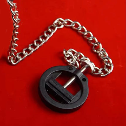 BDSM Screw Nipple Clamps Clips With Spikes,Bondage Restraints,Sex Toys for Couples,SM Adult Games,Adjustable Pressure