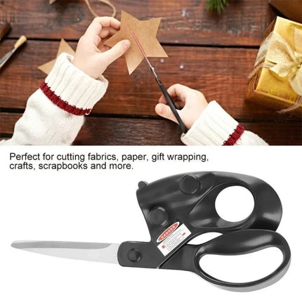 Professional Laser Guided Scissors Stainless Steel Cut Straight Fast Scissor Shear Precision Cutting Infrared Laser Scissor