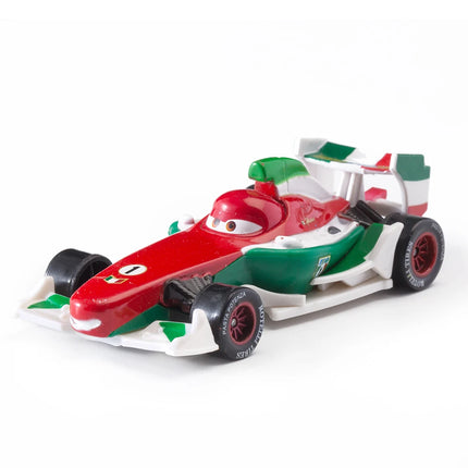 2025 Disney PixarCars 3 Toys Lightning Mcqueen Race Div Fritter Miss Frank Collection 1:55 Diecast Metal AlloyModel CarToy Gifts