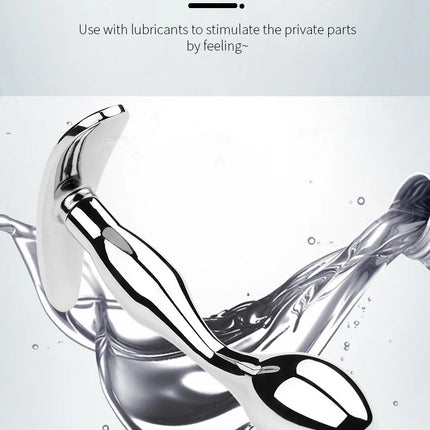 Metal Anchor Base Anal Plug outdoor Butt Plug Stainless Dildos Women'S Vaginal Plug Adult Couple Gay Masturbating Intimate Toys
