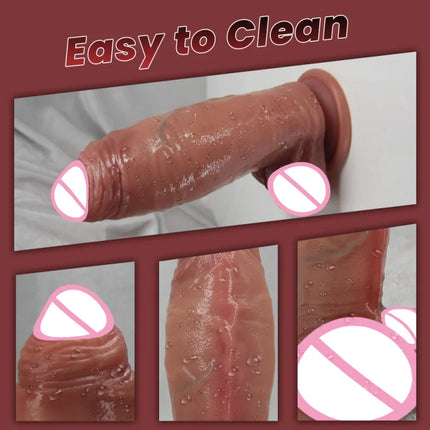 Huge Thick Dildo Big Dick Sex Toy for Women Soft Silicone Anal Big Penis With Super Suction Cup Female Masturbation Sex Products
