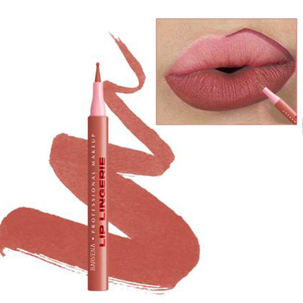 Matte 12 color lipliner, outline lip lipstick lipliner, waterproof, sweat resistant, smooth, dripping liquid lip liner