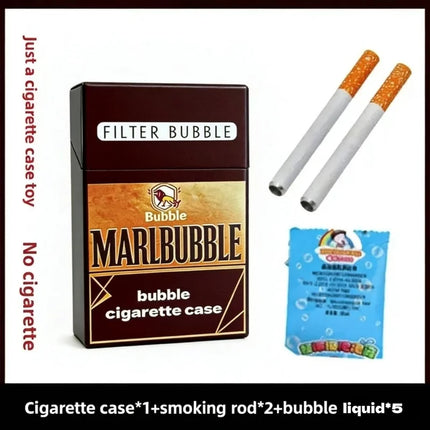 Simulated Toy Bubble Cigarette Box Creative and Funny Adult Decompression Cigarette Bubble Prank Abstract