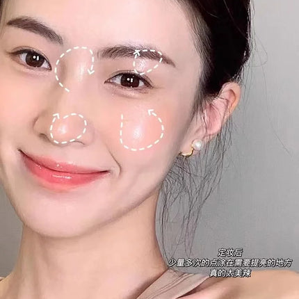 KAXIER High Gloss Stick Highlighter Blush Water Light Shimmer Waterproof Face Contour Illuminator Brighten Contouring Rouge