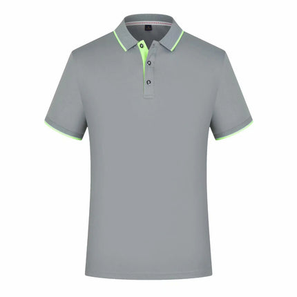 Quick Dry Clothes Polo Shirt Enterprise Custom Tooling Lapel Short-sleeve T-shirt Advertising Shirt Embroidery logo Work Clothes