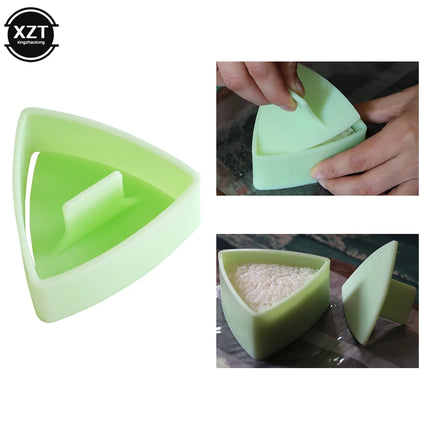 Creativ New DIY Sushi Mold Onigiri Rice Ball Food Press Triangular Sushi Maker Mold Sushi Kit Japanese Kitchen Bento Accessories