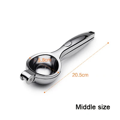 Manual Lemon Squeezer Zinc Alloy Citrus Press Heavy Duty Fruit Juicer for Orange Lime Hand Press Juicing Tool Kitchen Gadget