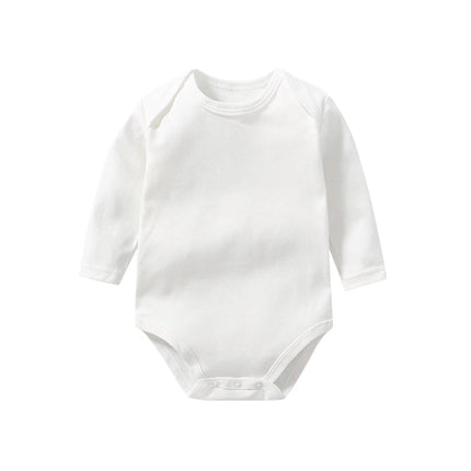 Baby Clothes 100% Cotton Long Sleeve Solid Baby Bodysuit for Boys Girls 0-24 Months Soft Unisex Onesie Romper Newborn Outfit