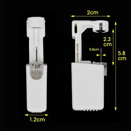 Safety Ear Piercer Gun Kit Women Men Disposable No Inflammation Ear Piercing Device Simple Daily Fashion Jewelry Piercing Tool
