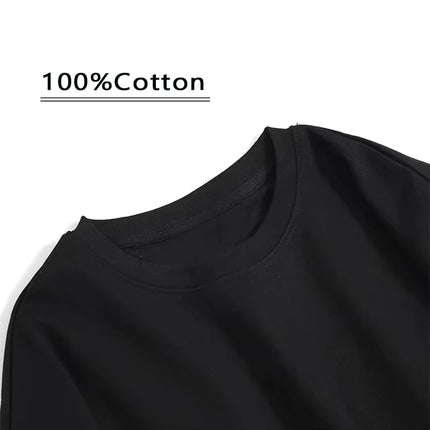 Who's Young Thug Graphic Print Cotton T-Shirt Crew Neck High Quality Short Sleeve Casual Streetwear Y2k  men clothing streetwear