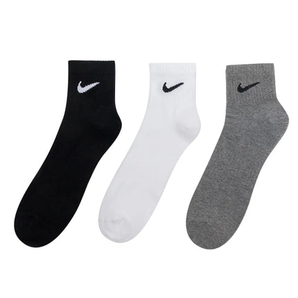Nike Socks, Men's Socks, Women's Socks, Breathable and Comfortable Basketball Socks, Casual Socks (3 Pairs)