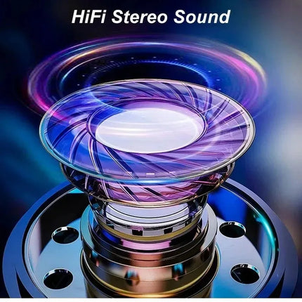 New TWS Wireless Bluetooth Headphones Intelligent Noise Reduction Subwoofer HIFI Sound Bass Headset For Mic
