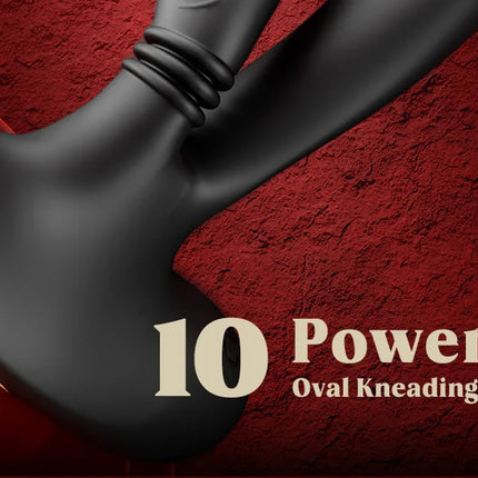 Anal Vibrator Prostate Massager with Cock Ring Buttplug Stimulator with 10 Kneading & 10 Vibrating Modes Sex Toys for Men Gay