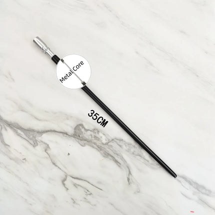 Anime Cosplay Metal Core Magic Wand Decoration Toy Accessories For Kids Bacchetta Di Plastic Magic Stick