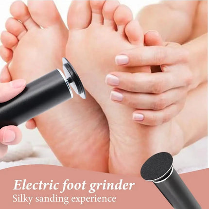 Plug-in Electric Foot File Callus Remover with 60Pcs Sandpaper Discs Adjustable Speed Pedicure Machine EU/US/UK Plug