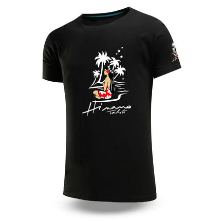 Hinano Tahiti Beer 2024 New Men's Quick Dry Ordinary Thin Short Sleeve Sport T Shirt Fitness Breathable Versatile Sportswears