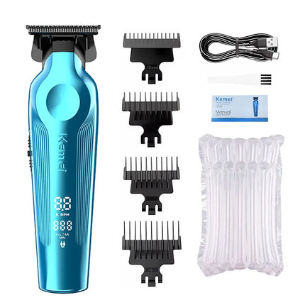 Kemei Hair Clipper Kit for Men 10W Big Power 9000RPM KM-1763 KM-264 Rechargeable Trimmers KM-1112 Professional Electric Shaver