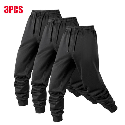 1/3 Pack Men's Warm Sports Pants Male Casual Sportswear Running Workout Long Pants Sport Trousers Jogger Sweatpants