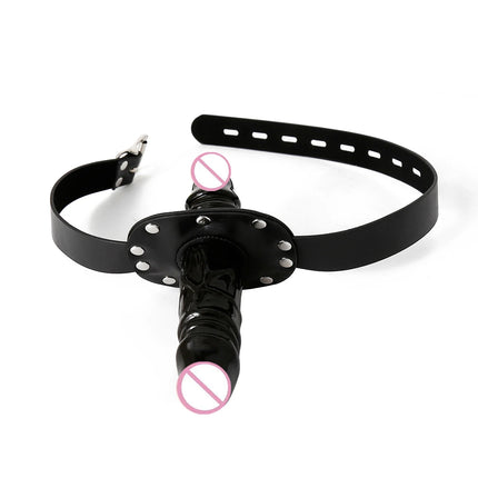 Open Mouth Dildo Gag Penis Plug Oral Sex Toys For Women Men Bdsm Bondage Restraints Adult Games Sexyshop Couple Erotic Products
